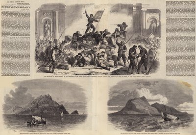 Revoluce na Sicílii od Frank Vizetelly